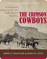 book cover for 'the crimson cowboys'
